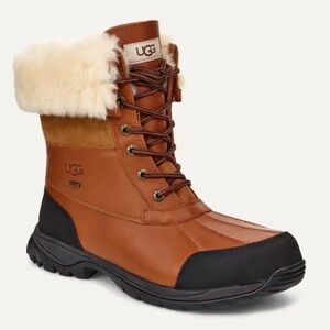 UGG Butte Boots - Tan and Black